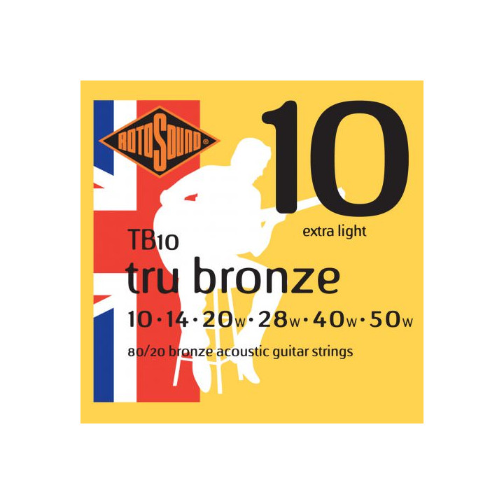 ŽICE ROTOSOUND TB10 10-50 TRU BRONZE FOLK