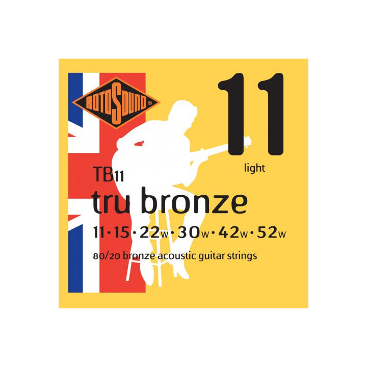ŽICE ROTOSOUND TB11 11-52  TRU BRONZE FOLK