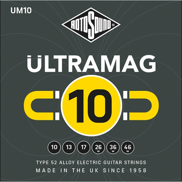 STRINGS ROTOSOUND UM10 ULTRAMAG FOR ELECTRIC GUITAR