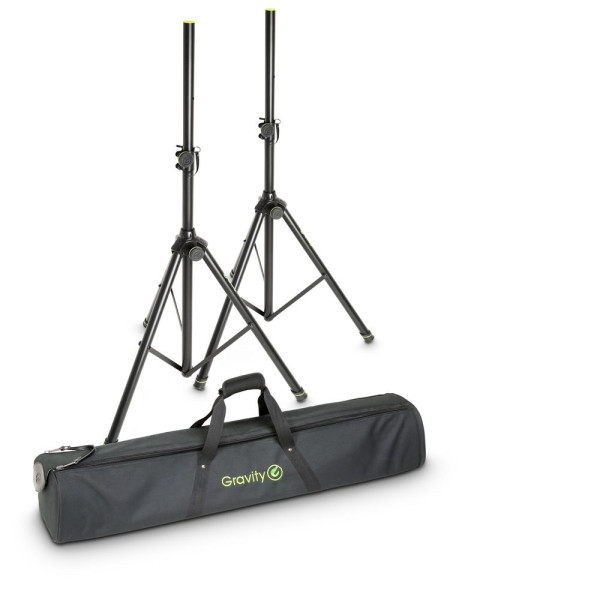 GRAVITY GSS5211BSET1 SPEAKER STAND SET