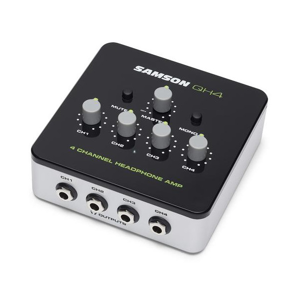 HEADPHONE AMP SAMSON QH4 4CHNL MINI