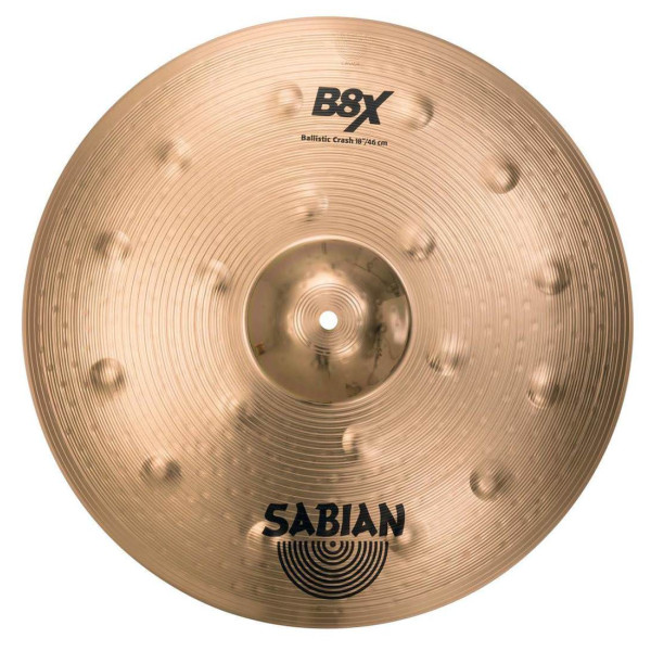 CYMBAL SABIAN 18" B8X BALLISTIC CRASH 4185BCX