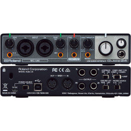 AUDIO INTERFACE ROLAND RUBIX24 USB 2IN/ 4 OUT