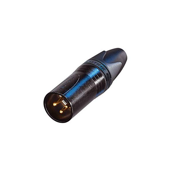 CONNECTOR NEUTRIK NC3MXX-B XLR
