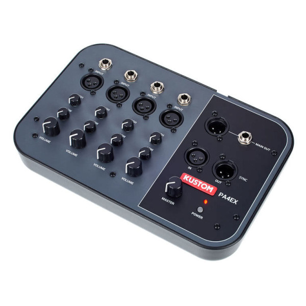MIXER KUSTOM PA4EX 4 CHANNEL