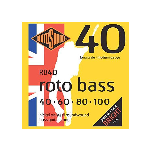 ROTOSOUND RB40 BASS GUITAR STRINGS