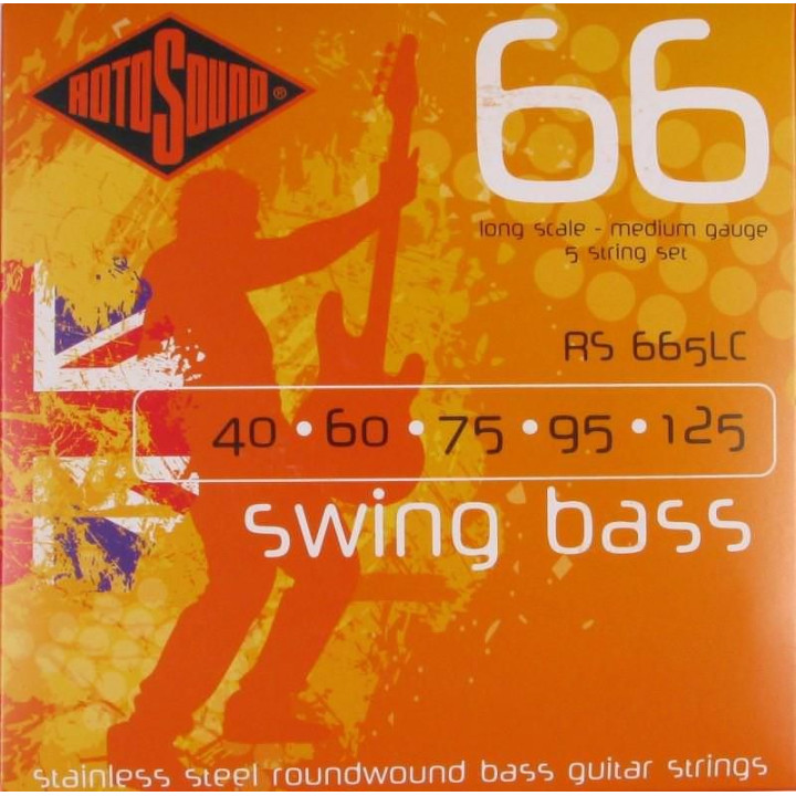 ROTOSOUND RS665LC 5 ŽICE ZA BAS GITARU