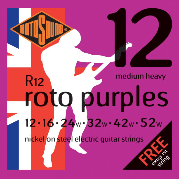 ROTOSOUND R12 PURPLE STRUNE