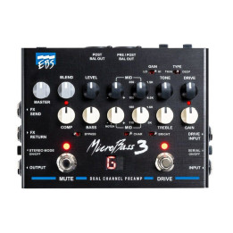 EBS MB3 MICROBASS PREAMP PEDAL