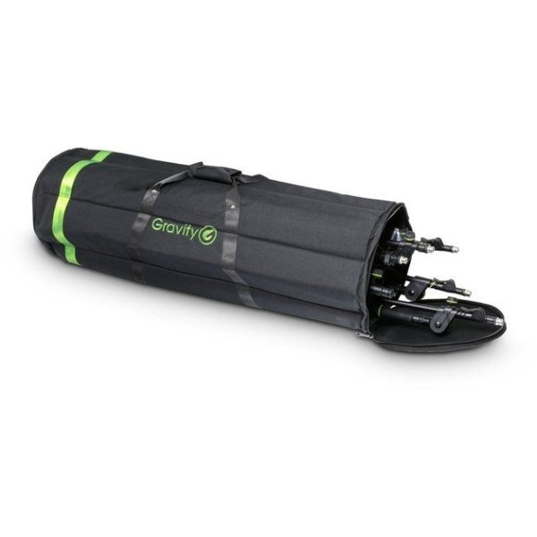 GRAVITY GBGMS6B TRANSPORT BAG FOR 6 MICROPHONE STANDS