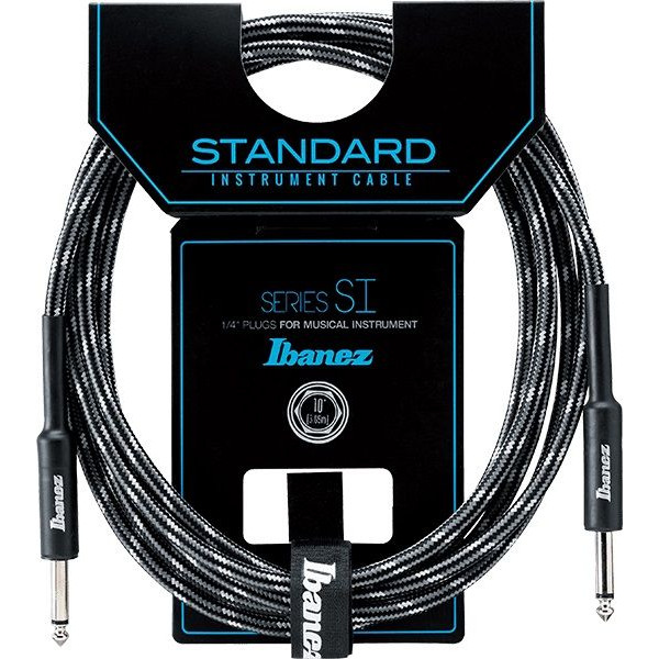 IBANEZ SI10-CCT 6.3mm MONO JACK to 6.3mm MONO JACK 3M INSTRUMENT CABLE