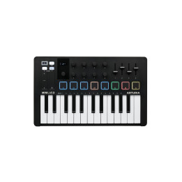ARTURIA MINILAB 3 BLACK USB MIDI KEYBOARD CONTROLLER