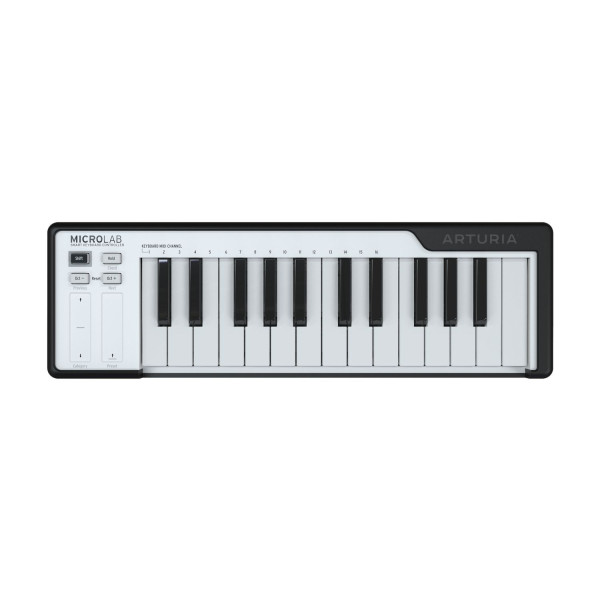 ARTURIA MICROLAB BLACK USB MIDI KEYBOARD CONTROLLER