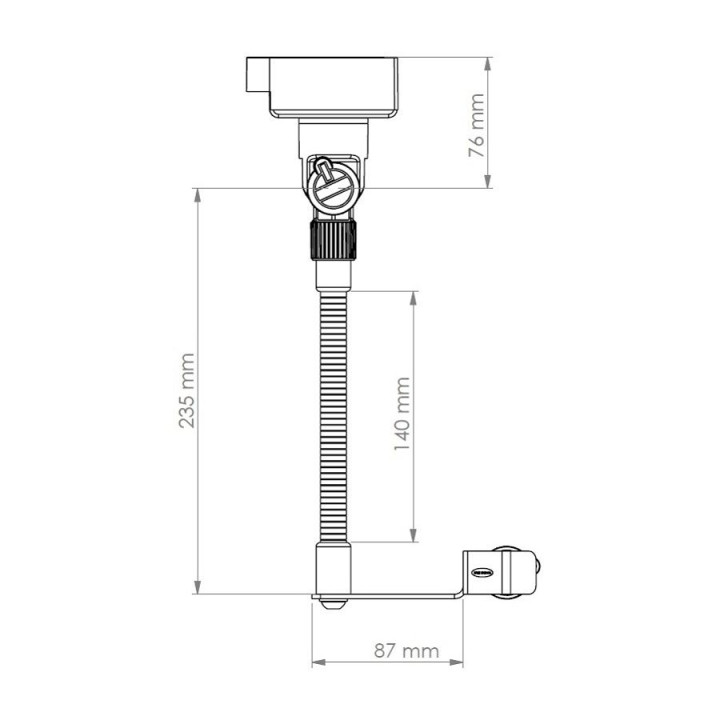 QUIKLOK SMS001 UNIVERSAL SMARTPHONE ADD ON HOLDER