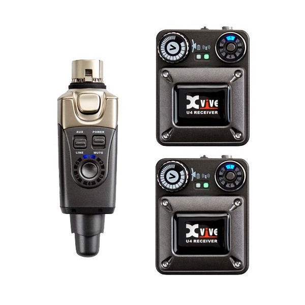 XVIVE U4R2 DUAL IN-EAR MONITOR WIRELESS SYSTEM