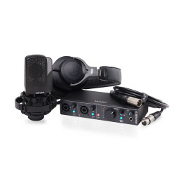 ARTURIA MINIFUSE RECORDING PACK BLACK AUDIO INTERFACE BUNDLE