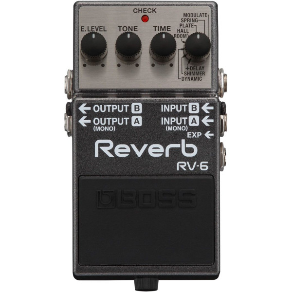 BOSS RV6 REVERB PEDAL