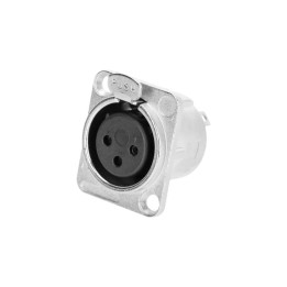 ADAM HALL K3PXF3 FEMALE XLR CHASSIS CONNECTOR