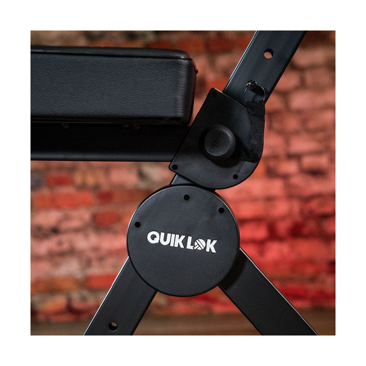 QUIKLOK DX-749 MUSICIAN SEAT w/ BACKREST