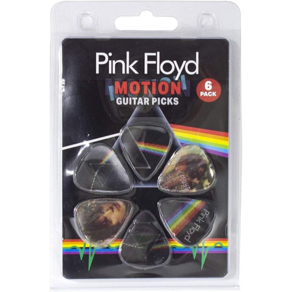 PERRIS LPM-PF2 MOTION PINK FLOYD DARK SIDE OF THE MOON 6 PACK GUITAR PICKS