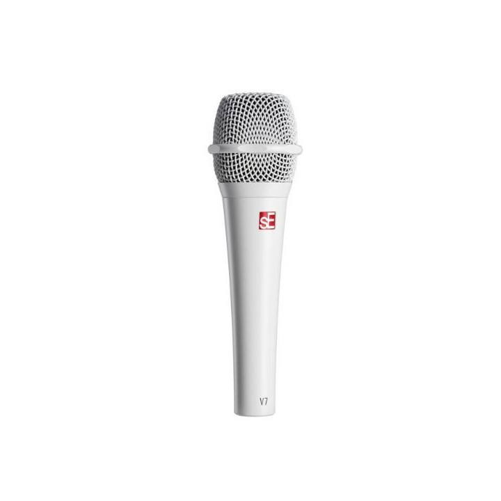 SE ELECTRONICS V7 WHITE DYNAMIC VOCAL MICROPHONE