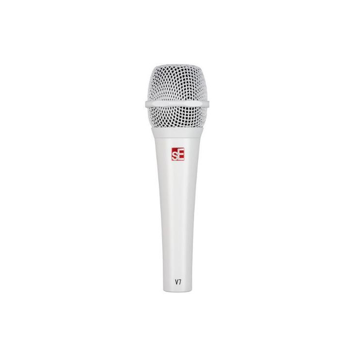 SE ELECTRONICS V7 WHITE DYNAMIC VOCAL MICROPHONE