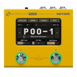 HOTONE MP-50MG AMPERO MINI AMP MODELLER MARIGOLD MULTIEFFECT PEDAL