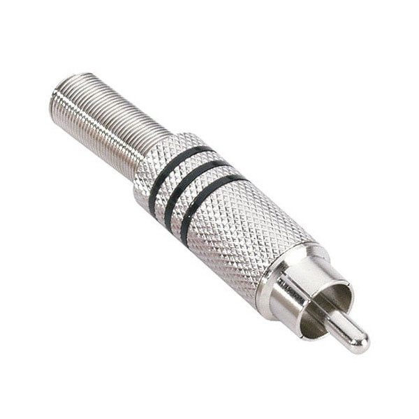 ADAM HALL 7622BLK RCA KONEKTOR ČRN