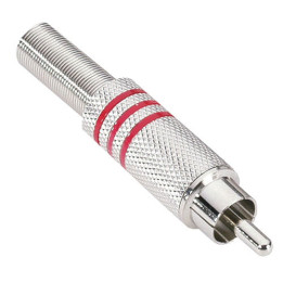 ADAM HALL 7622RED RCA KONEKTOR RDEČ