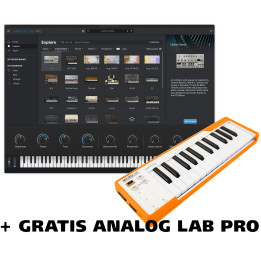ARTURIA MICROLAB ORANGE MIDI KLAVIJATURA / KONTROLER