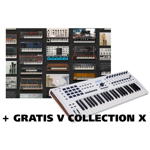 ARTURIA KEYLAB MkII WHITE 49 USB MIDI KEYBOARD CONTROLLER