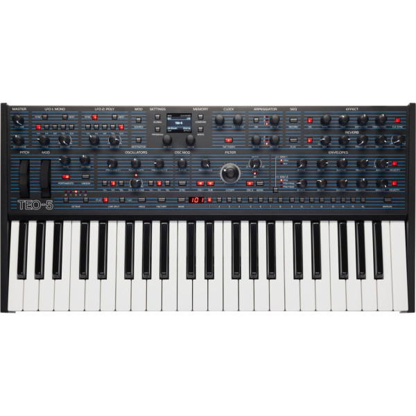 OBERHEIM TEO-5 COMPACT POLYPHONIC ANALOG SYNTHESIZER