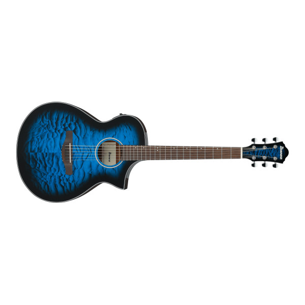 IBANEZ AEWC16QA-TLH ELECTROACOUSTIC GUITAR