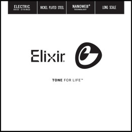 ELIXIR NANOWEB 130TW B MEDIUM SINGLE BASS STRING