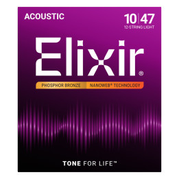 ELIXIR 12-STRING 010 PHOS BRONZE NW LT ŽICE ZA AKUSTIČNU GITARU