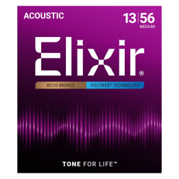 ELIXIR 13 - 56 POLYWEB STRUNE ZA AKUSTIČNO KITARO