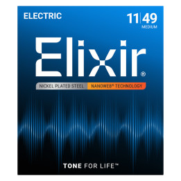 ELIXIR 011/49 MEDIUM NANOWEB ŽICE ZA ELEKTRIČNU GITARU