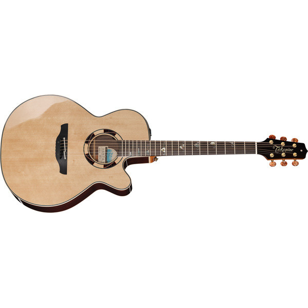 TAKAMINE DSF48C ELECTRO ACOUSTIC GUITAR WITH SOFTCASE MADE IN JAPAN