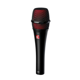 SE ELECTRONICS V8-BL BLACK PREMIUM DYNAMIC VOCAL MICROPHONE